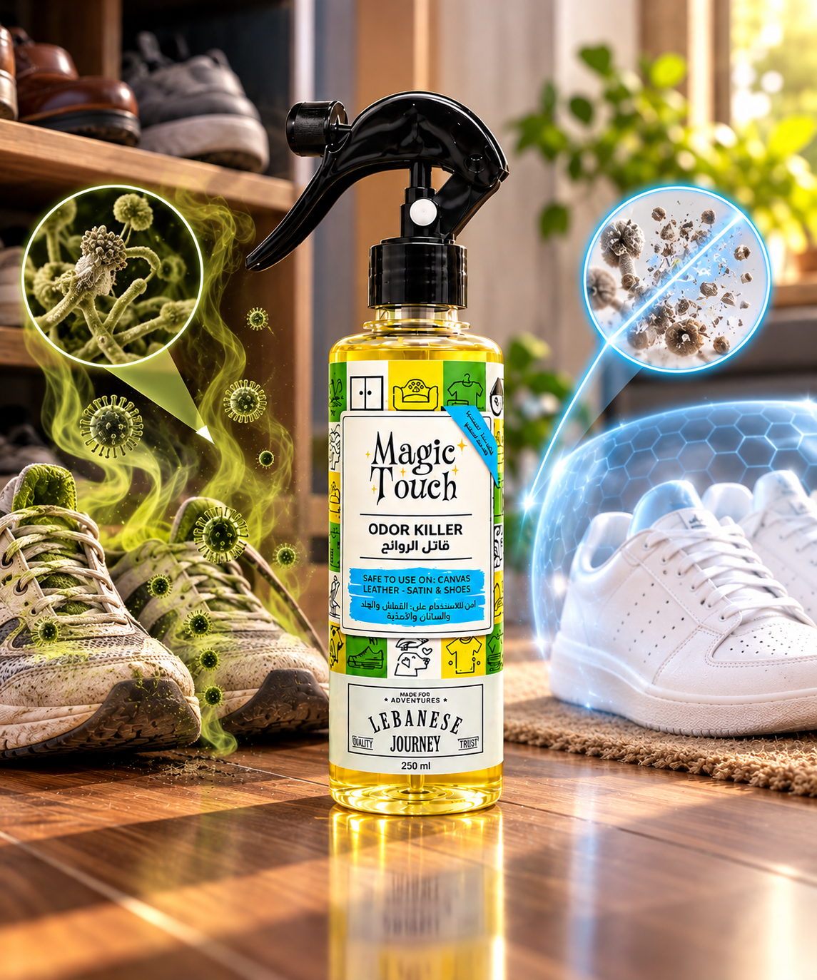 odor new قاتل الروائح الكريهة 250ML - الصورة 1