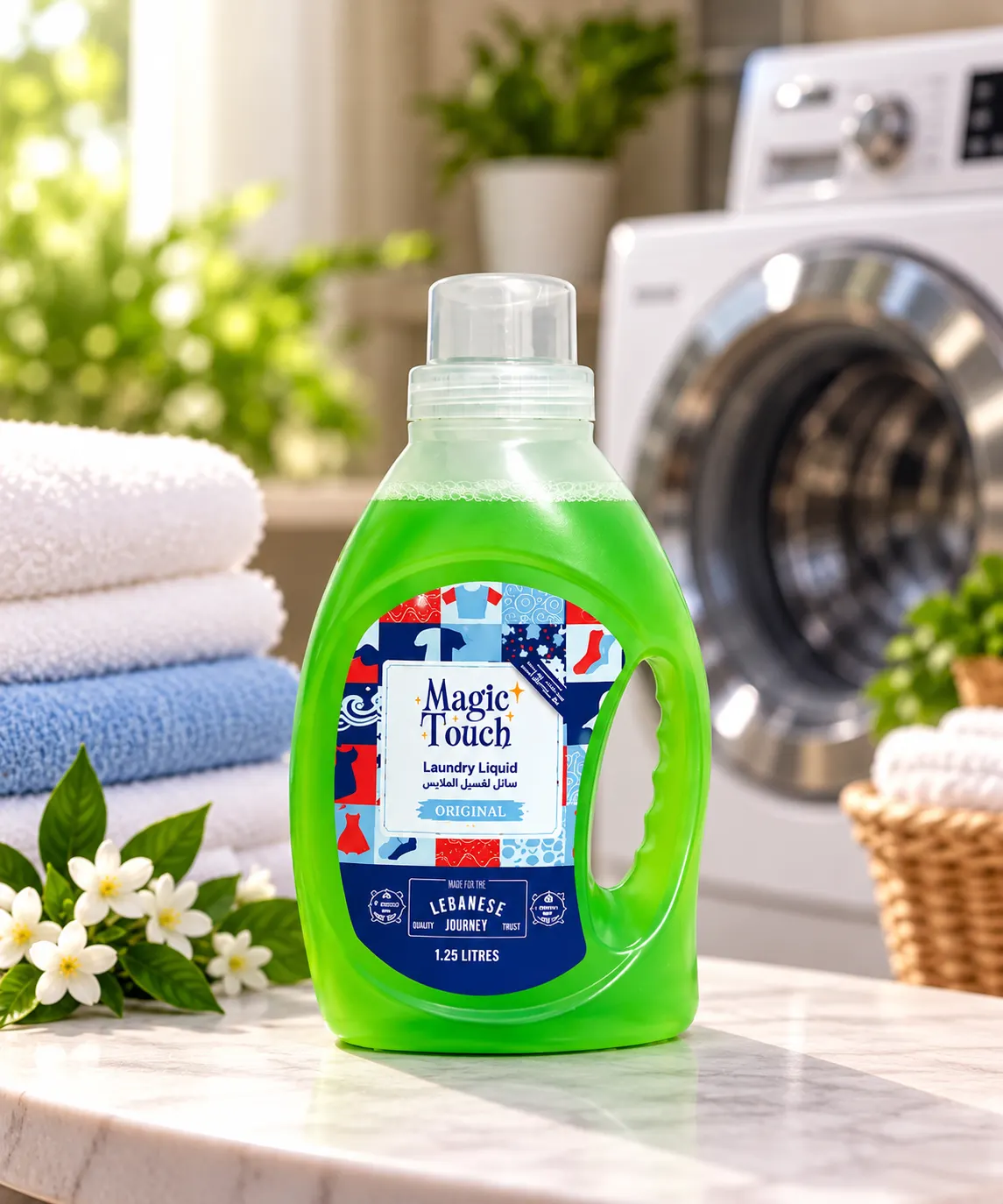 Magic Touch Laundry Liquid 1.25L