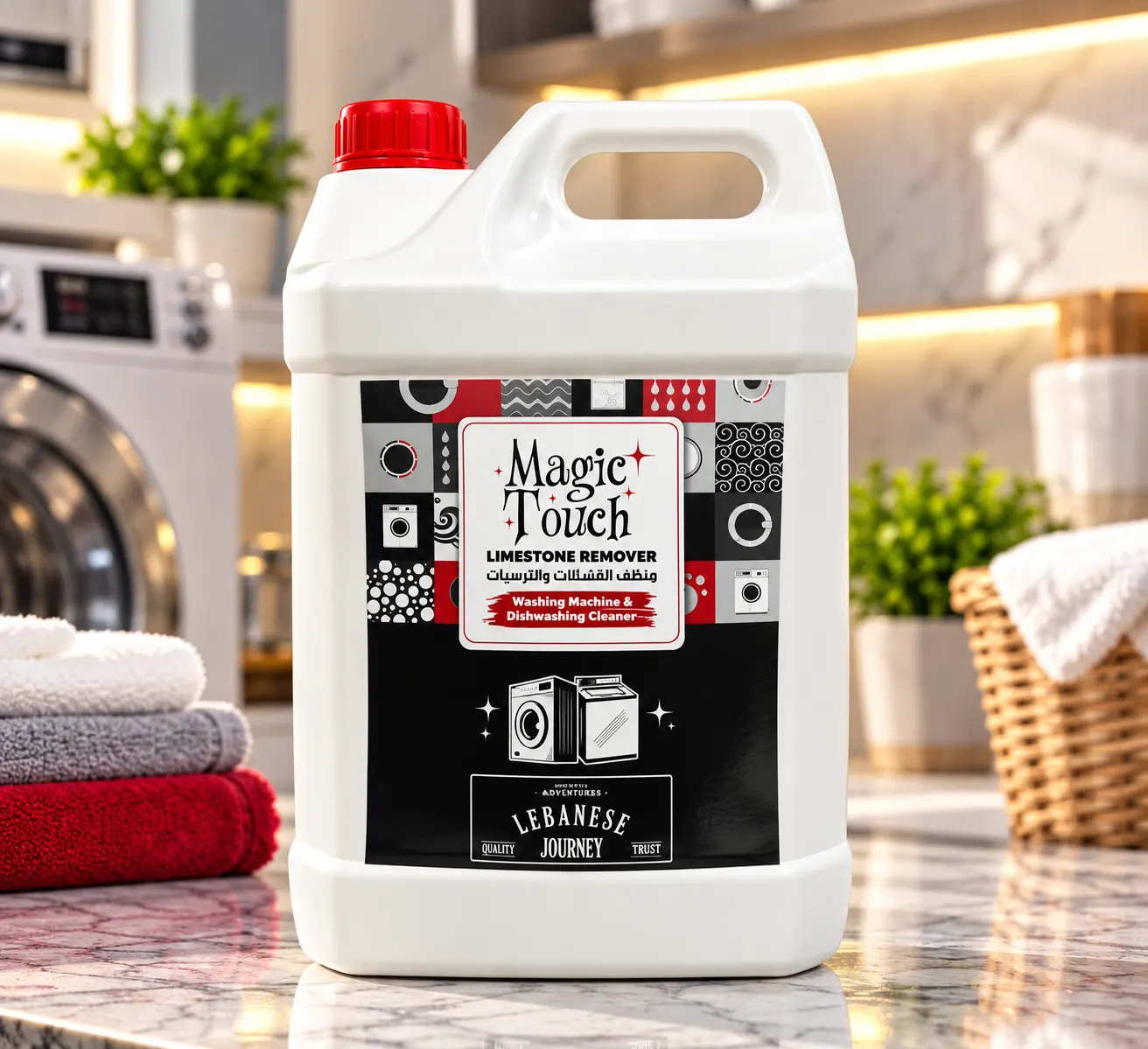 Magic Touch Washing Machine Cleaner Limestone