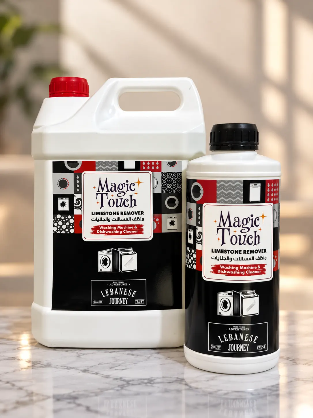 Magic Touch LimeStone Remover – 5L + 1L Bottle