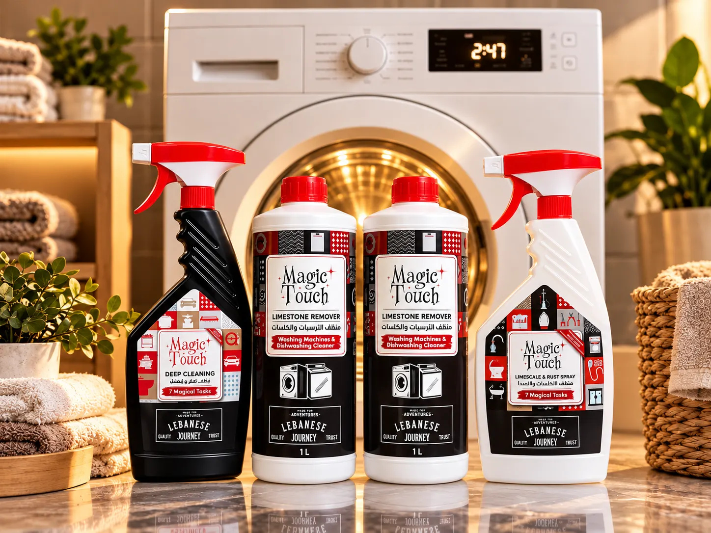 Cleaning Bundle: Deep cleaning.  Limestone x2 .  Limescale